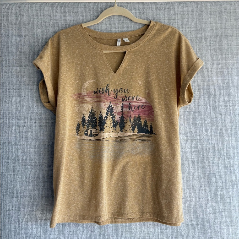 Mustard Adventure Graphic Tee